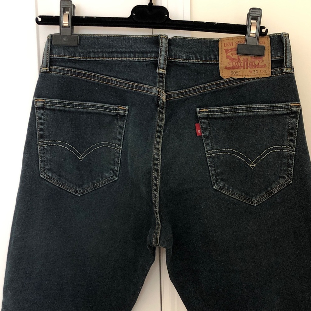 Levi's Men's Deep Indigo Relaxed Jeans